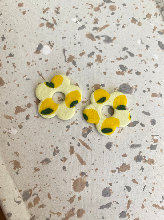 Pampilles Pétale jaune pâle et citron
