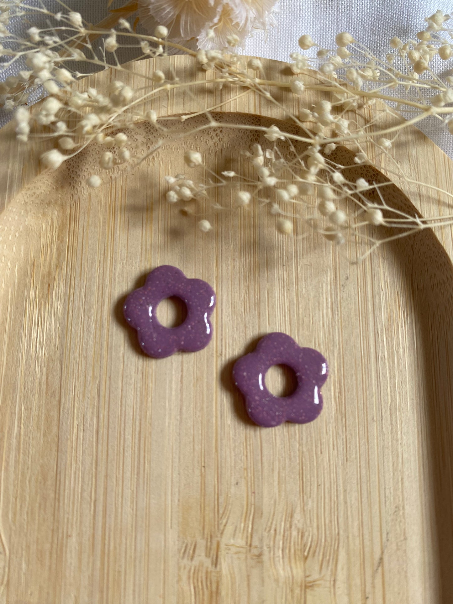 Pampilles Pétale mauve paillettes