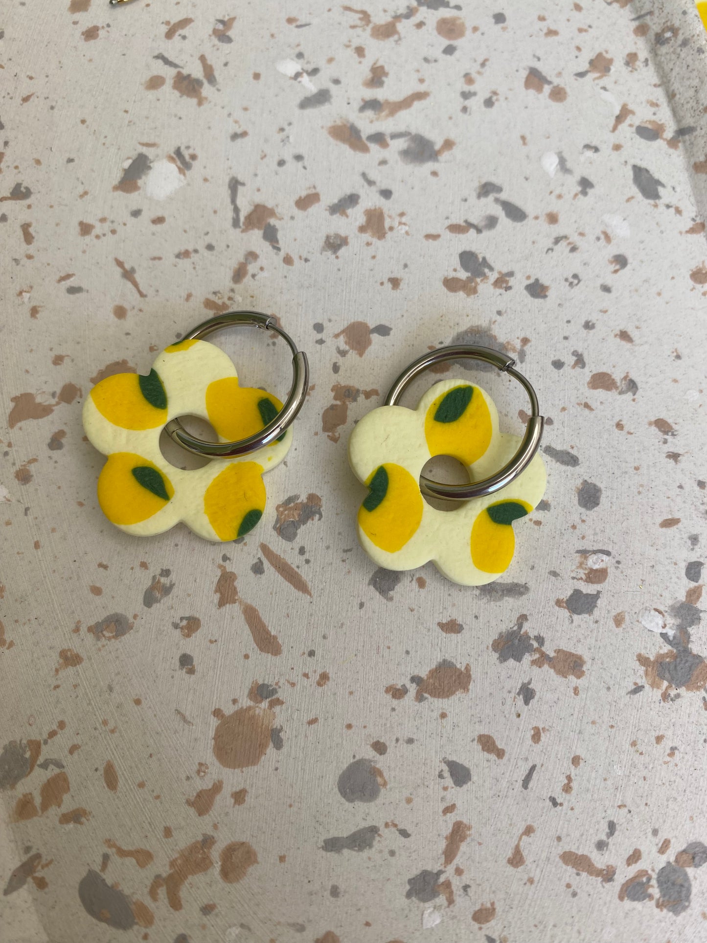 Pampilles Pétale jaune pâle et citron