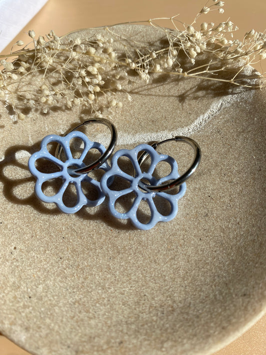 Pampilles Margot 25mm bleu dégradé